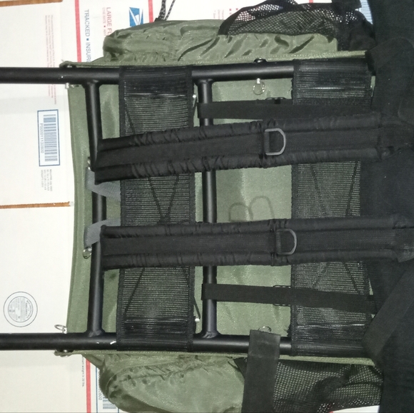 Coleman Peak 1 Backpack Vintage External Frame Hiking Pack Camping Home Bag - Picture 7 of 10